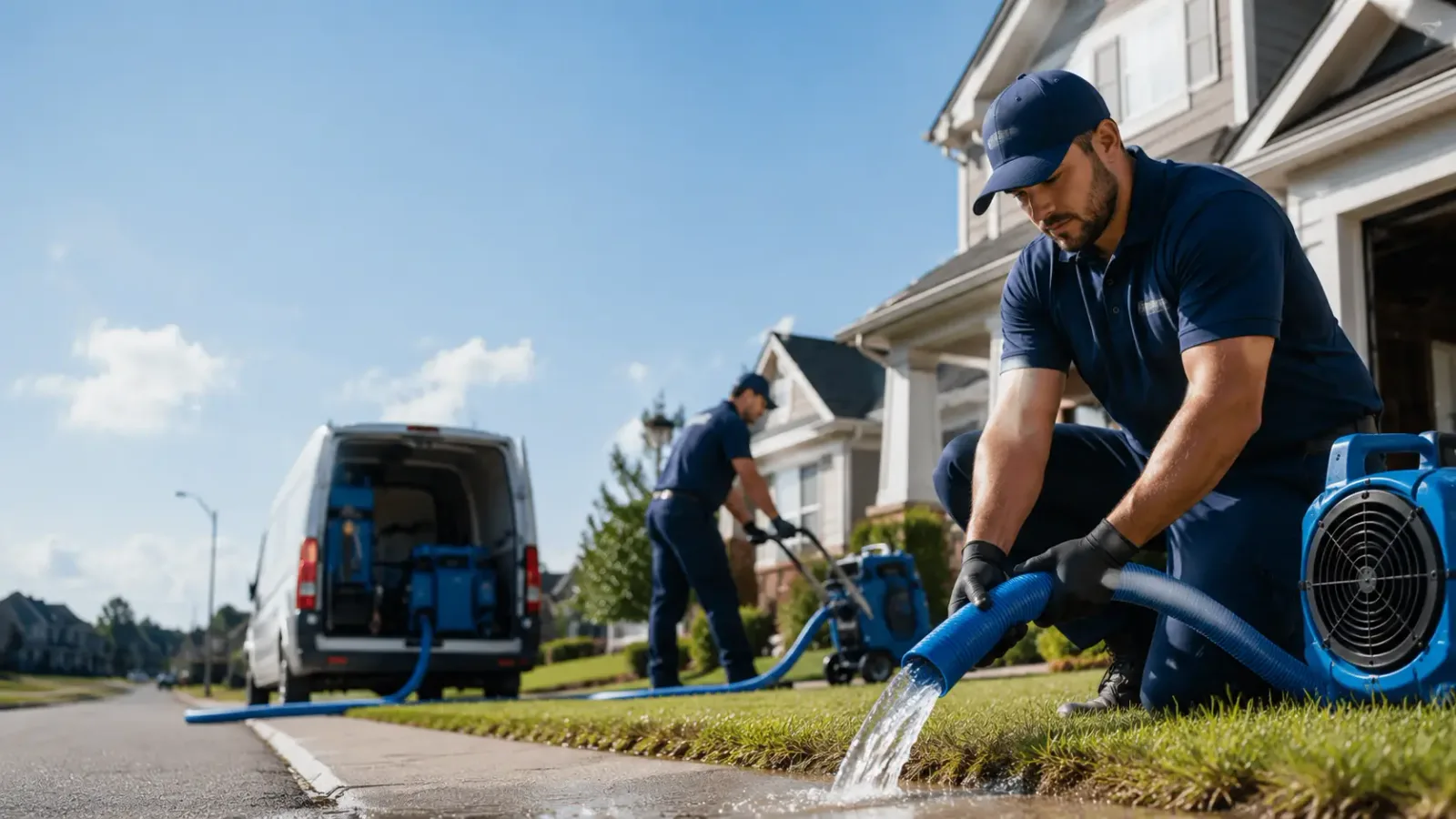 Flood Damage Restoration in Maple, TX